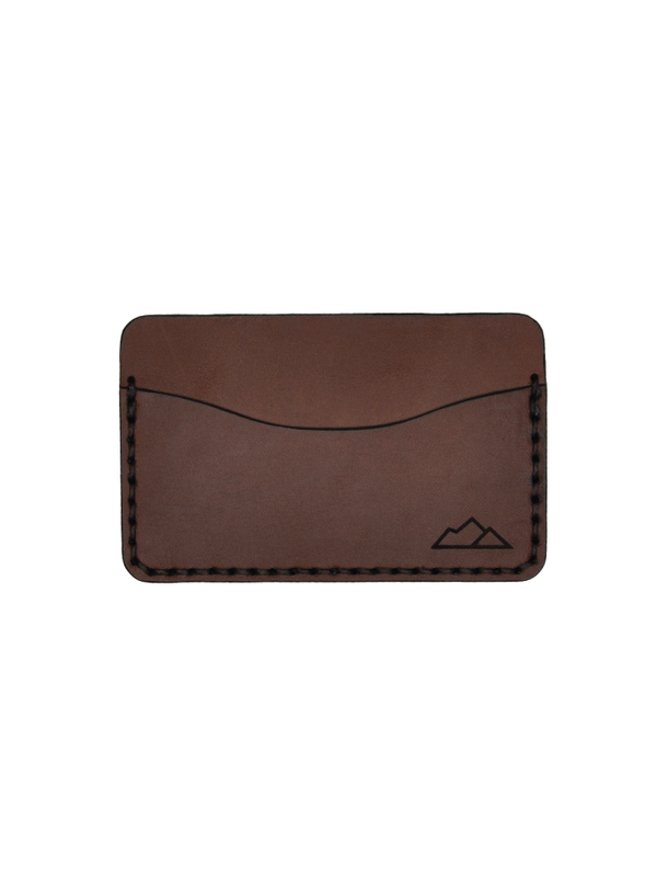 Juniper | 3-Pocket Minimal Wallet (Medium Brown)